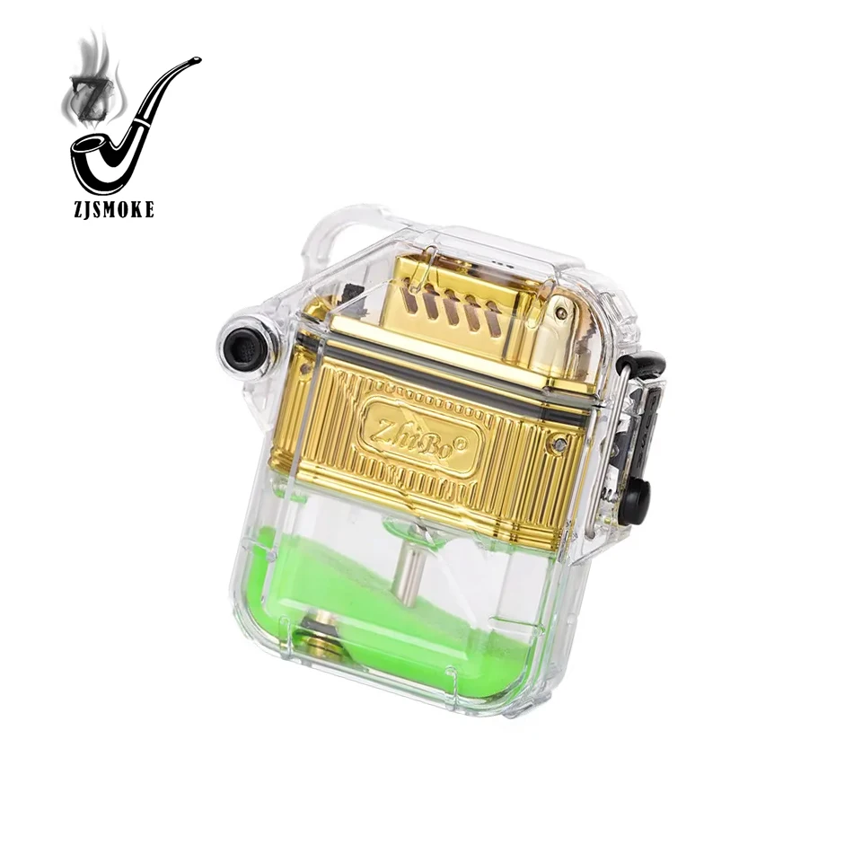 New products Waterproof Metal designer kerosene lighters in outdoor