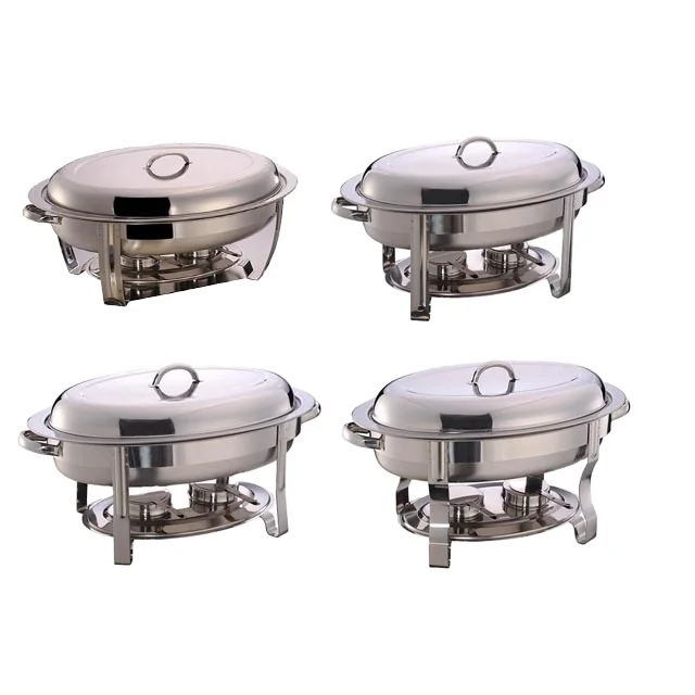 Фабрика 5.5L 6.8L классический Горячая распродажа высокое качество Отель Ресторан Овальный дизайн из нержавеющей стали, особенно китайского самовара, со стандартом ISO & для стол обслуживания