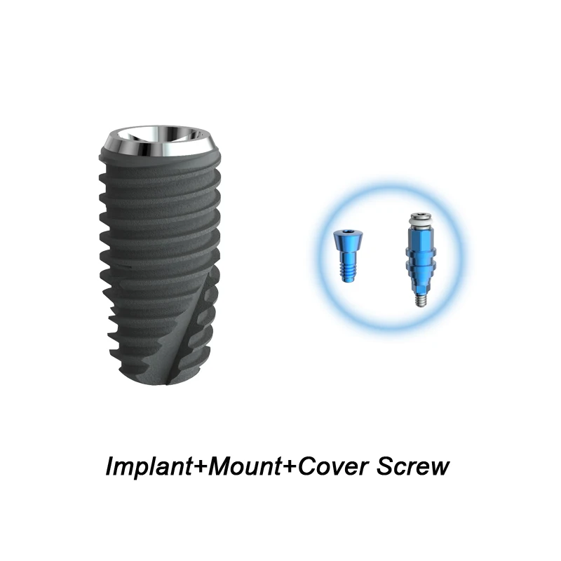Dental Implant Fixture And Screw And Abutment Implants & Interventional Materials