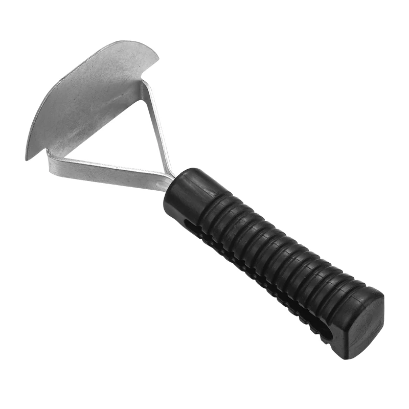 Black Rubber Handle Hoe Style Inner Liner Scraper For Tire Repair