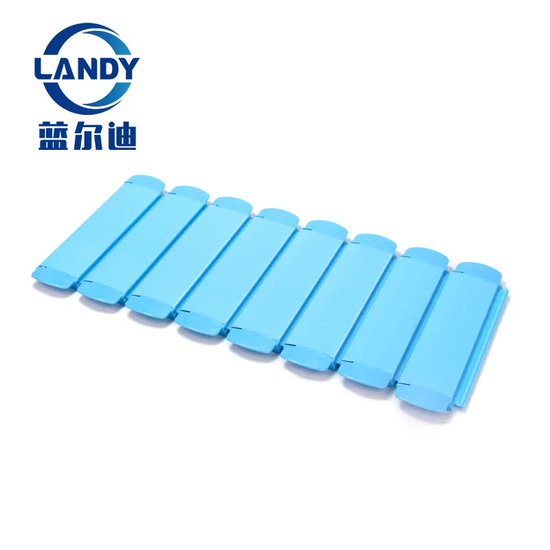 Swimming Pool Cover Satted Floating Pool Cover With Semi-automatic Winder