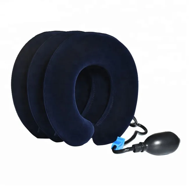 Air Neck Traction Relive Pain Cervical Collar Device inflatable neck support traction pillow