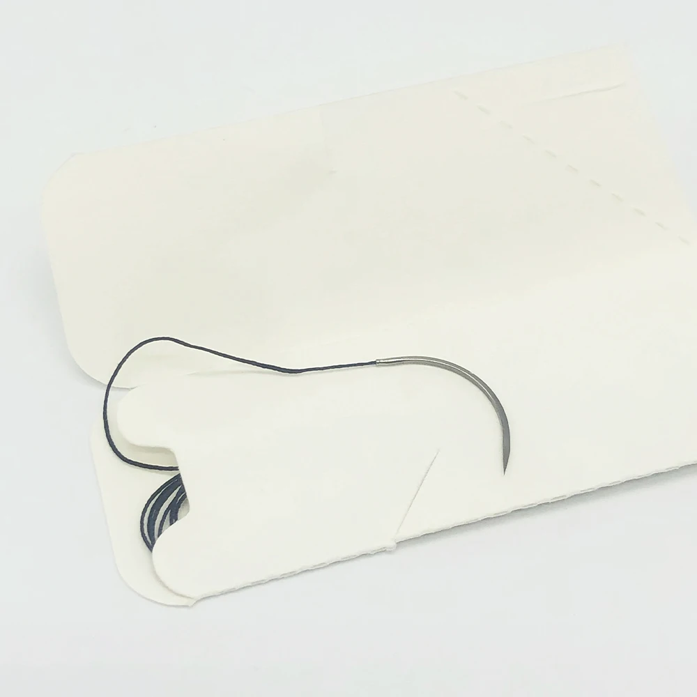 Non-absorbable sutures surgical suture silk sutures with needle