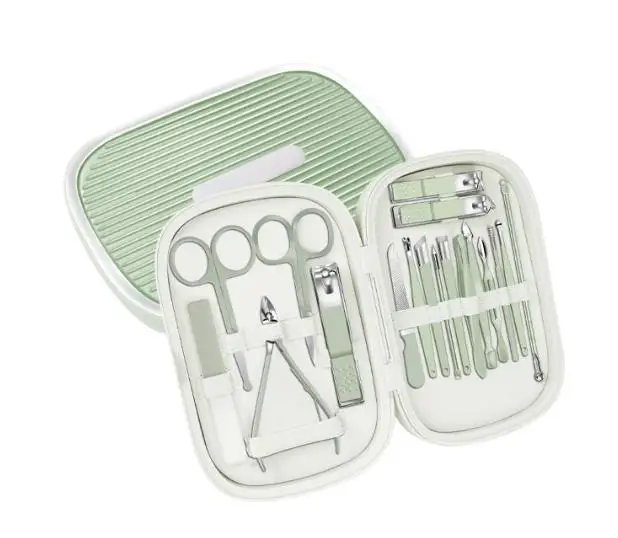 18 Piece Nail Clipper Set Ladies And Men Nail Clippers Home Manicure Set Decoration Nail Pedicure Special Tools