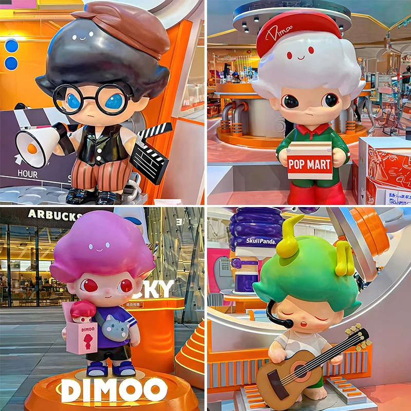 555 Creative cartoon art figure statues custom mascots anime IP character painted dolls shopping mall decorations art sculptures
