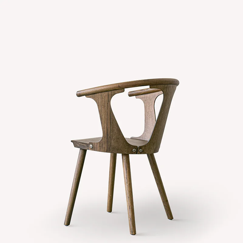 chair household solid wood stool retro Cafe Chair Swedish designer dining chair