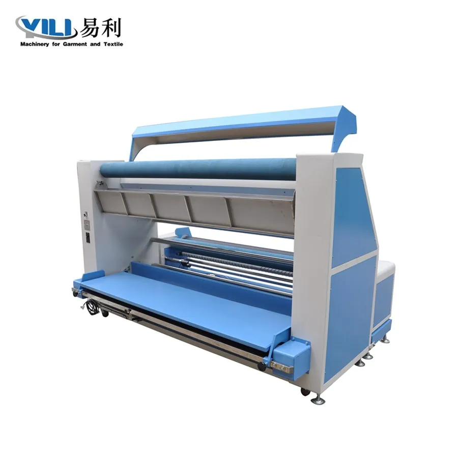 Knitted and woven fabric inspection machine manufacturer in garment factory