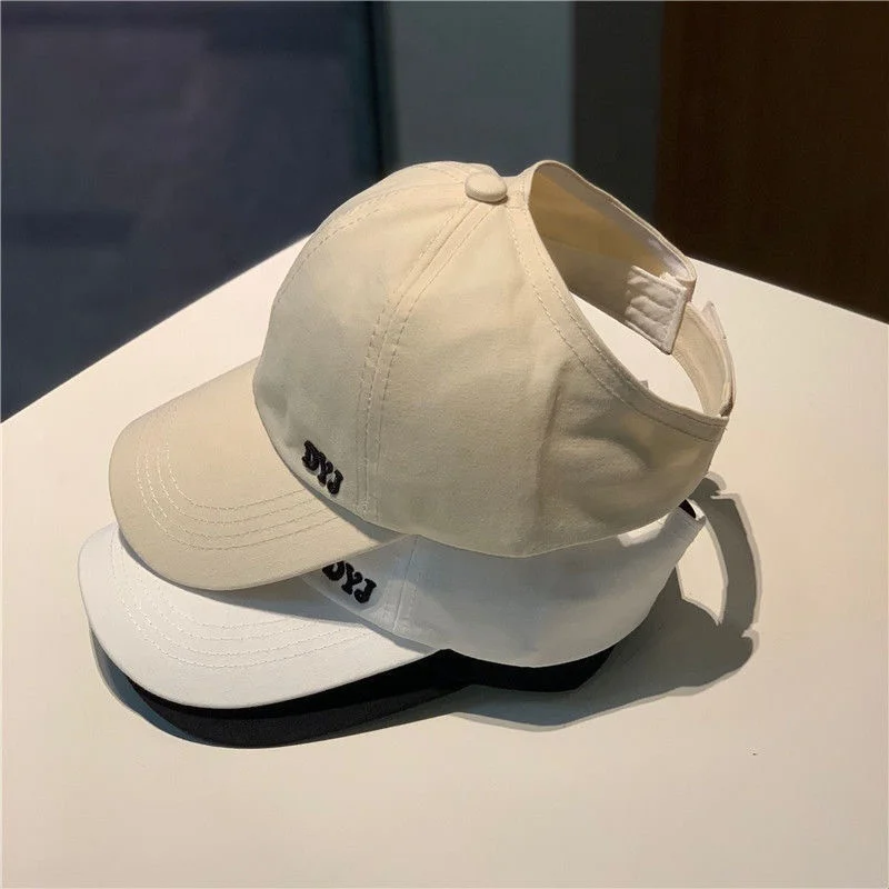 New Cool Summer Women Ponytail Sun Caps Hat Female Outdoor Lady Baseball Cap For Women