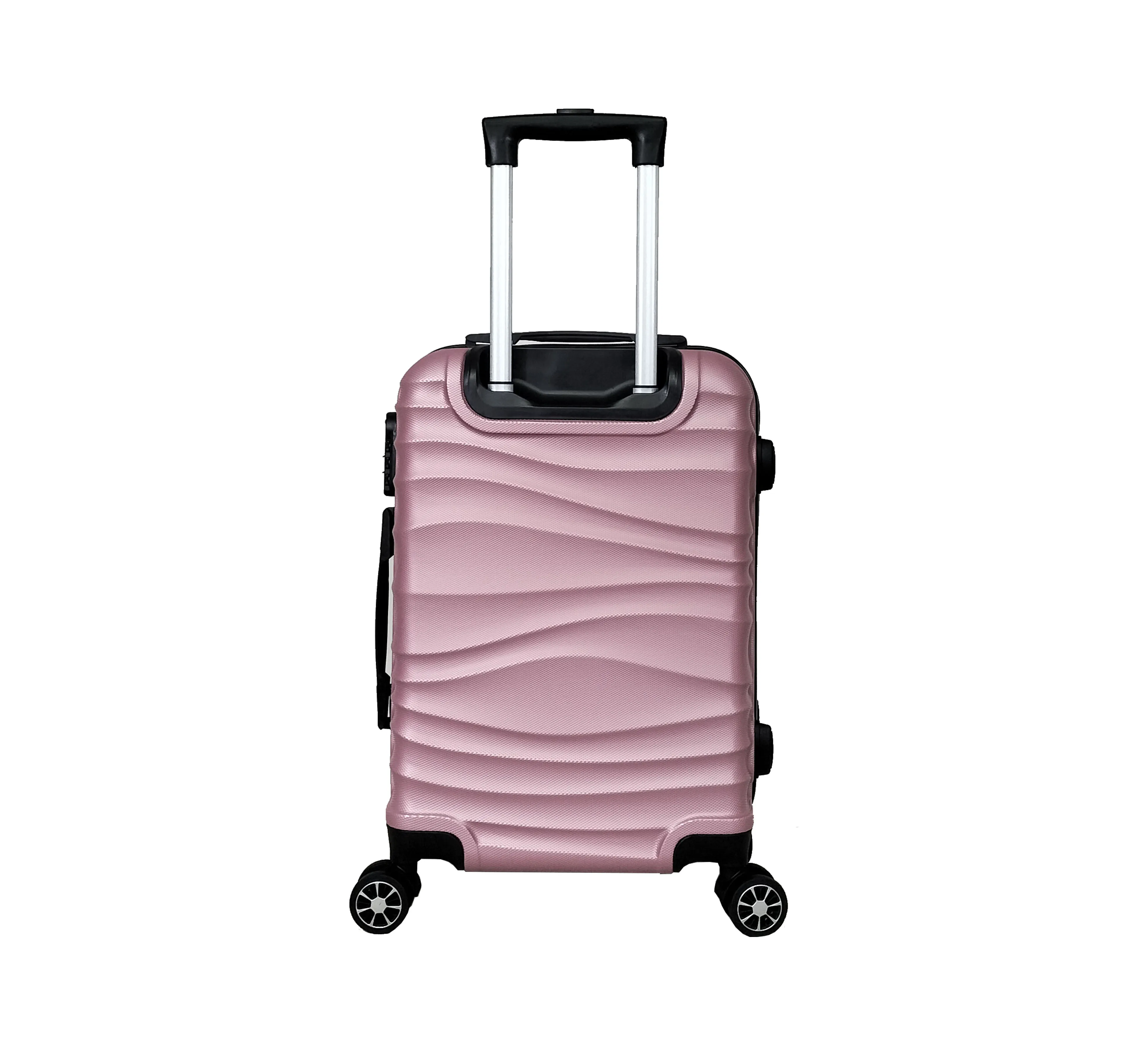 Factory Custom ABS Hardside Expandable Trolley Luggage Spinner Wheel Carry-on Luggage Sets 3 Piece For Women Travel