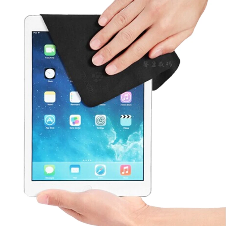 Custom print microfiber smart mobile phone screen cleaning cloth