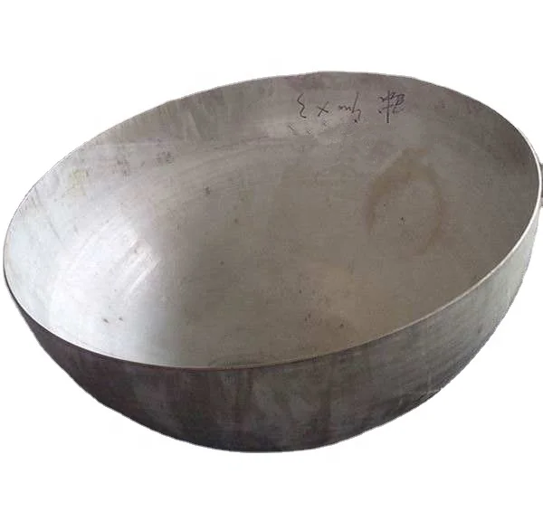 Pressure vessel end fire pit  tank cover half hemisphere heads