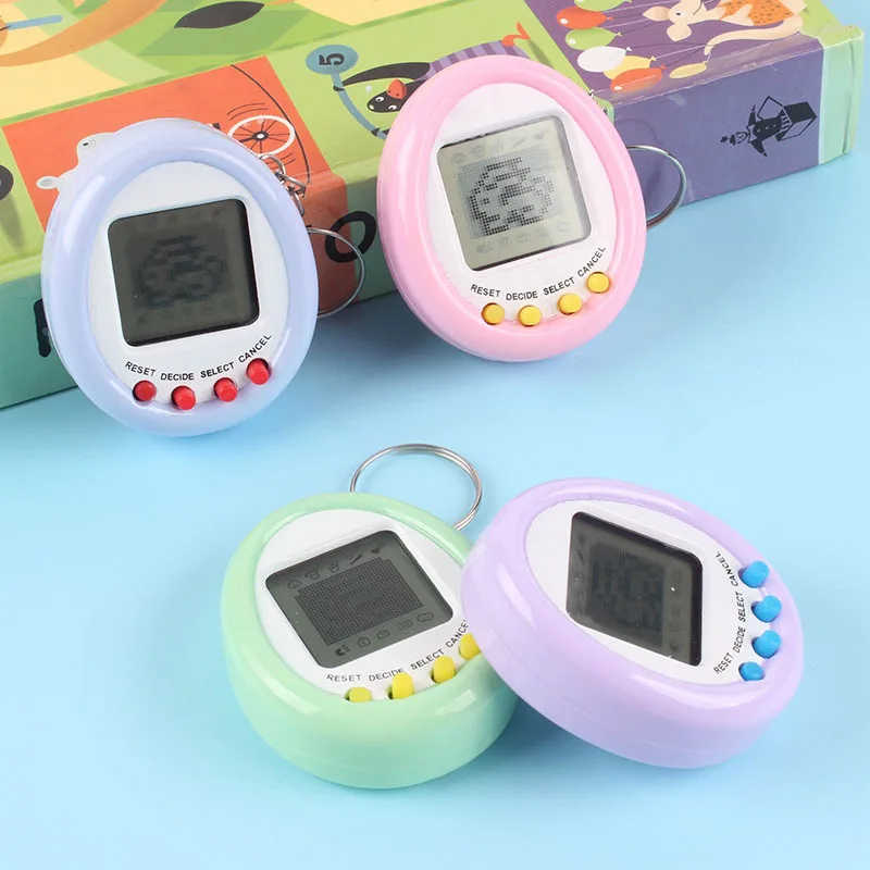Tamagochi электронные игрушки для домашних животных 90-е ностальгические 49 в одном виртуальный кибер игрушка Забавный тамагочи