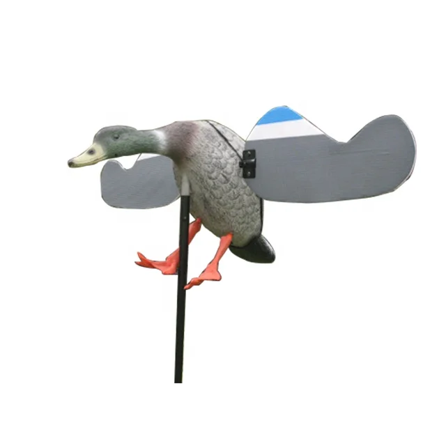  Plastic Fly Hunting Shooting Mallard 3D Duck Decoy Electric Flying