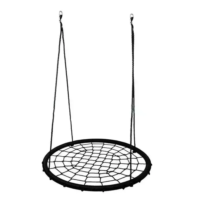 Развлекательное игровое оборудование для игр на открытом воздухе, большие качели, стабильные, тяжелые, прочные, прочные, сетчатые качели в виде птичьего гнезда