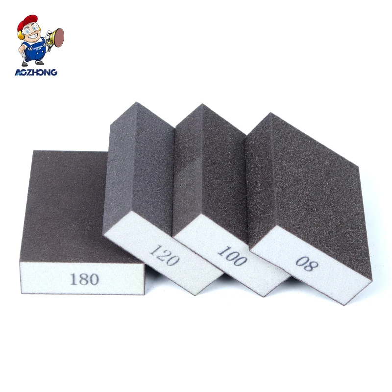 115x230 Sanding Blocks Brown Corundum Abrasives P800 Sanding Block for Automotive