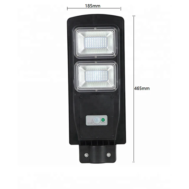 Great Price solar street light with pole battery sensor for outdoor activity