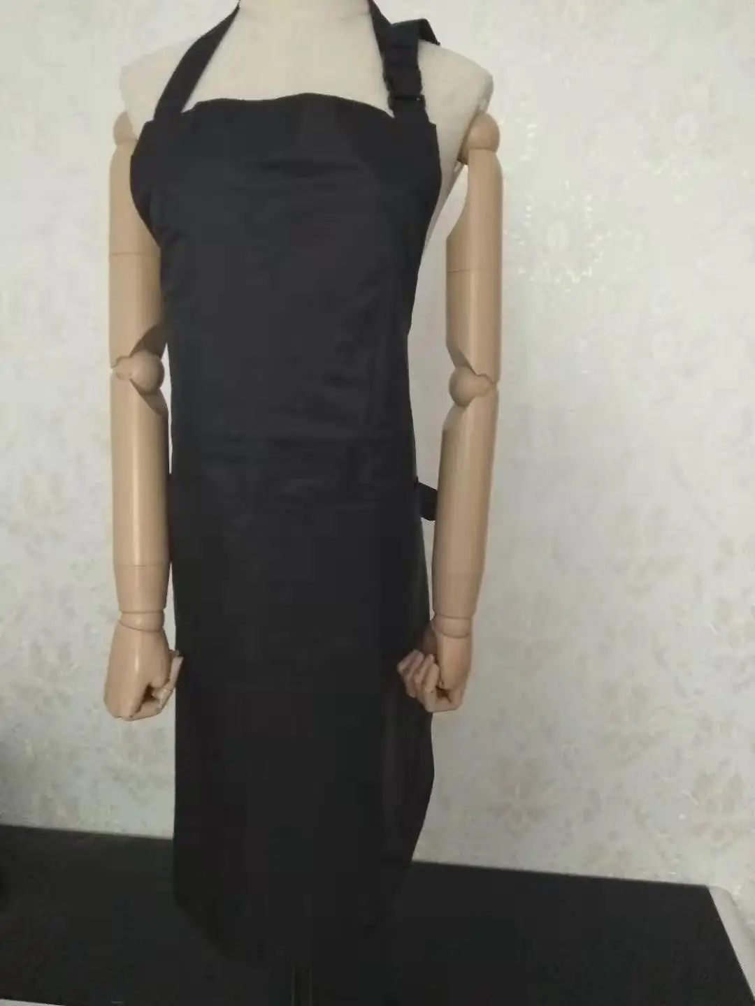 Cheap Plain Black Aprons Waterproof Apron For Women Car Wash Apron