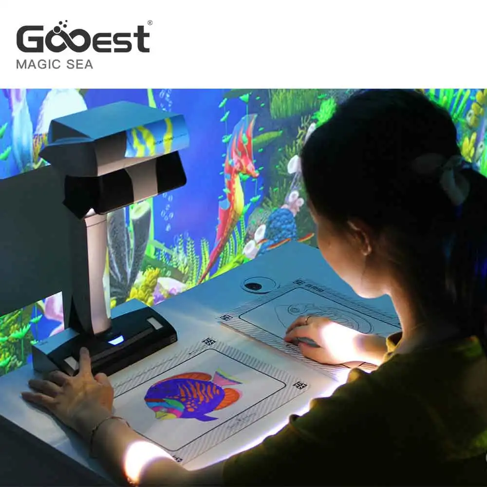 2023  new product interactive wall games drawing  wall  for playground