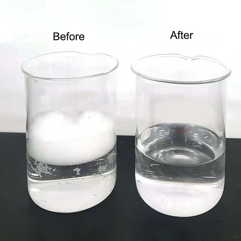 Polydimethyl organic silicone defoamer paper making pulping antifoam defoamer with strong defoaming