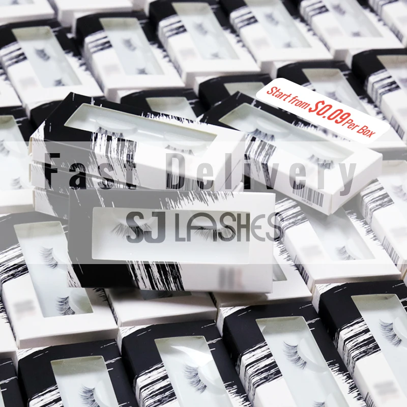 Wholesale Mink Lahses Custom Eyelash Packaging Private Label Box And Diamond Eyelash Box With Own Brand For 3D Silk Lashes