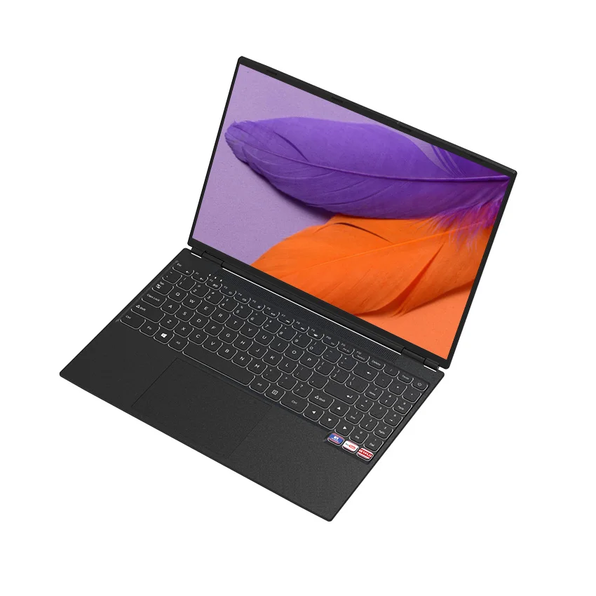 Горячая Распродажа 16 дюймов 12 Гб ОЗУ 2K клавиатура с подсветкой Win10 Win11 ноутбук 500 Универсальная док-станция для