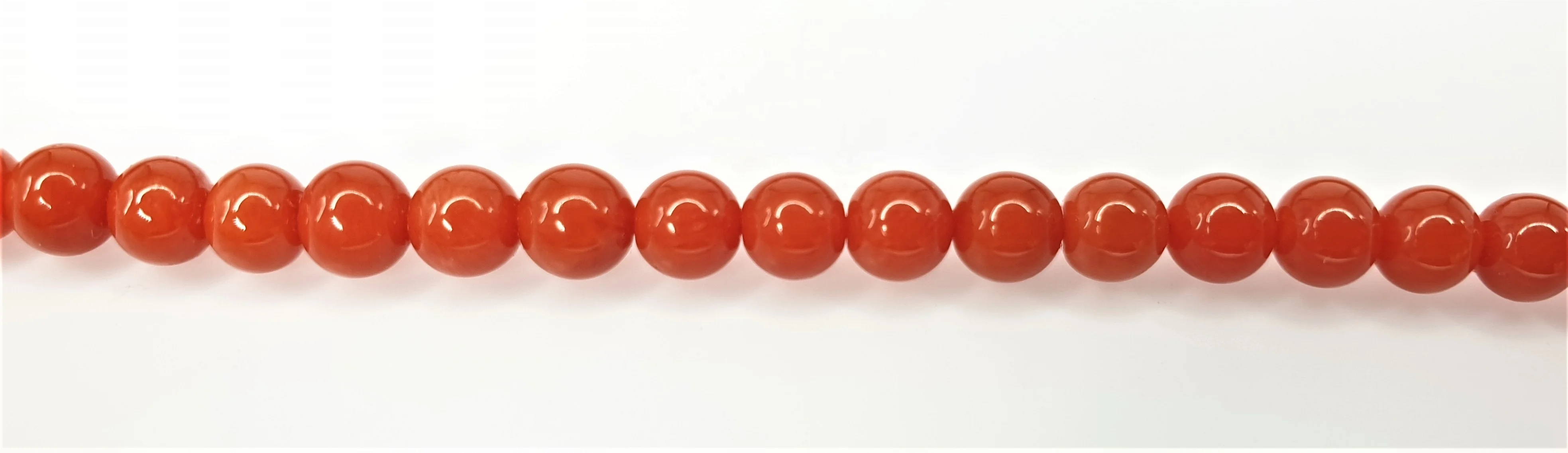 
RED CORAL Round Beads 5.0 MM STRANDS Making Jewelry Necklace Round Shape AA GRADE 18 Inch-45 CM 