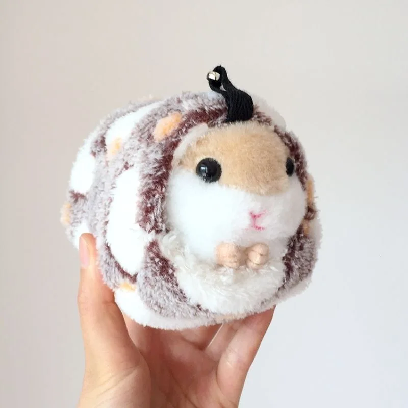 Wholesale custom cute sad hamster meme mini hamster plush toy hamster plush keychain toys