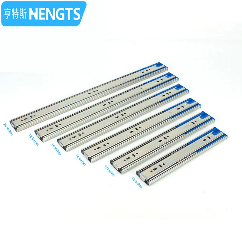 Sidemount Kitchen Cabinet Organizer Ball Bearing Sliding Drawer Parts with Hydraulic Soft Close Damper Furniture Parts