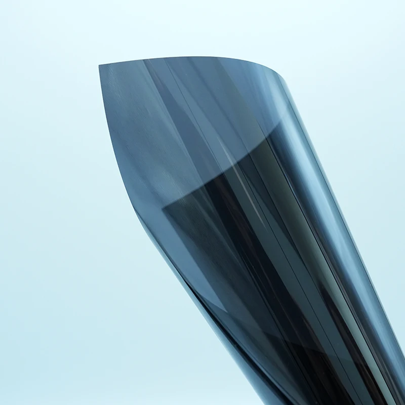 16% VLT 99% UV Proof Nano Ceramic Black Car Privacy Window Tint Film With 10 years warranty