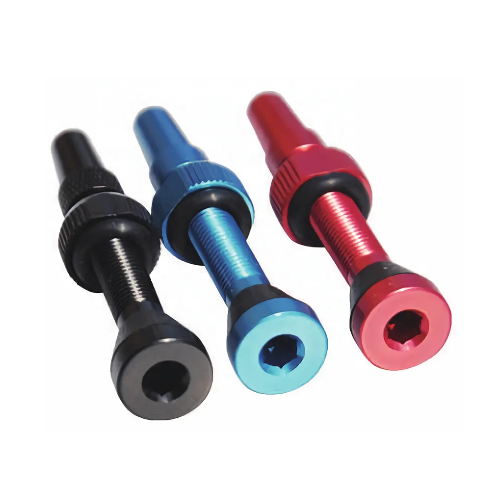 Дорожный велосипедный клапан MTB 36 мм из синего сплава удлинитель FV Presta бескамерный запчасти для велосипеда