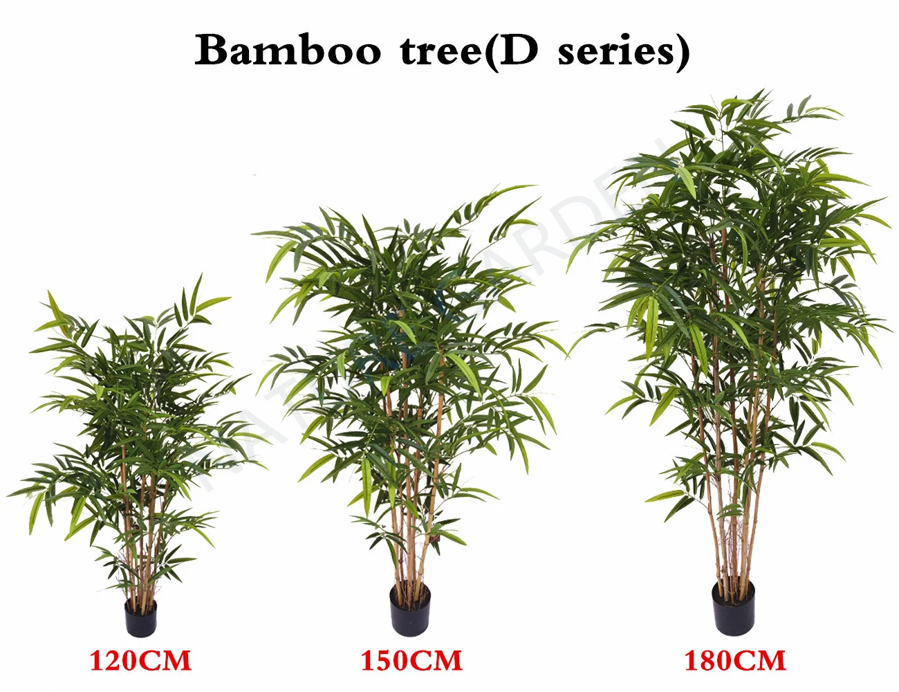 High Quality Indoor Balcony Garden Fake Bamboo Tree Landscaping Large Artificial Plants