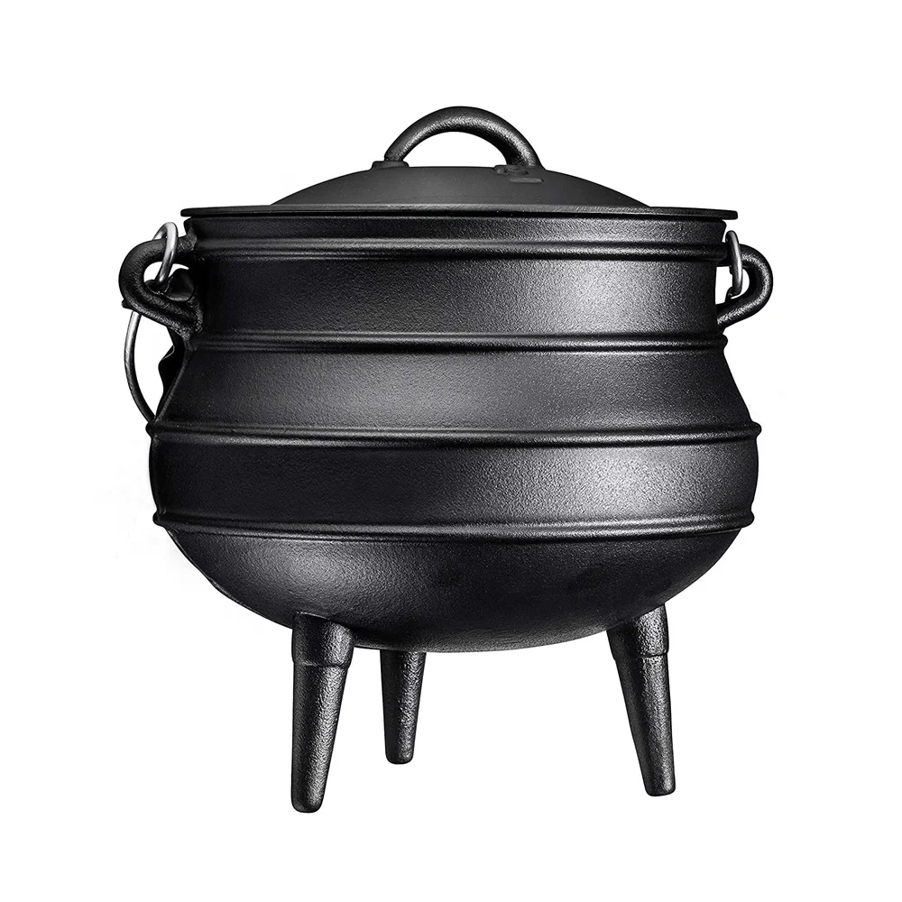 Чугунный котёл горшок для кемпинга чайник выживания Размер