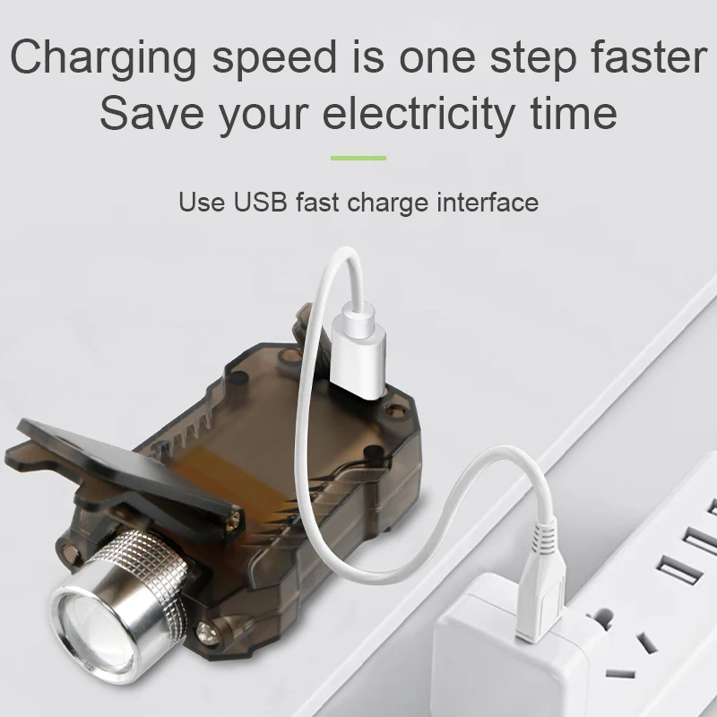 High lumen LED Flashlight Portable Mini Flashlight emergency torch light customization USB Rechargeable Torch Light with Magnet