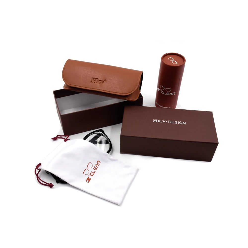 Bestpacking OEM ODM Manufacturer Custom logo Glasses case set Sunglasses packaging case  eyeglass case  Set