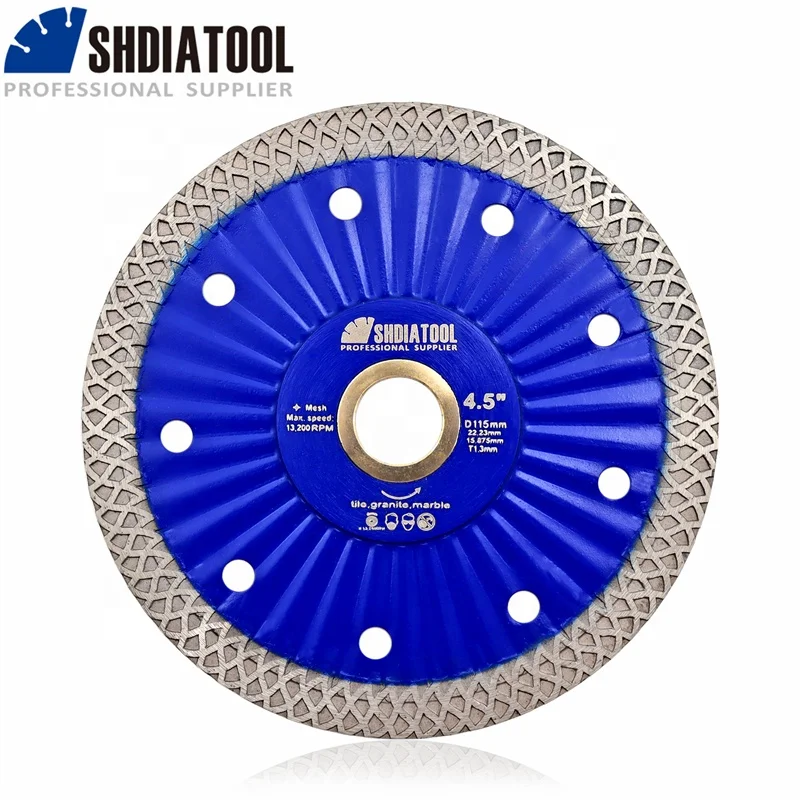 4inch 4.5 Inch 7inch Multipurpose Diamond Cutting Disc Reinforced Circular Diamond Saw Blade Cutting Stone Concrete Tile