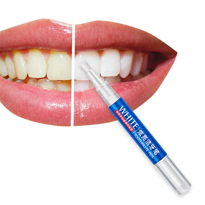 1pc pack new ingredient Zero Peroxide Teeth Whitening Pen PAP  teeth whitening gel pen 35%