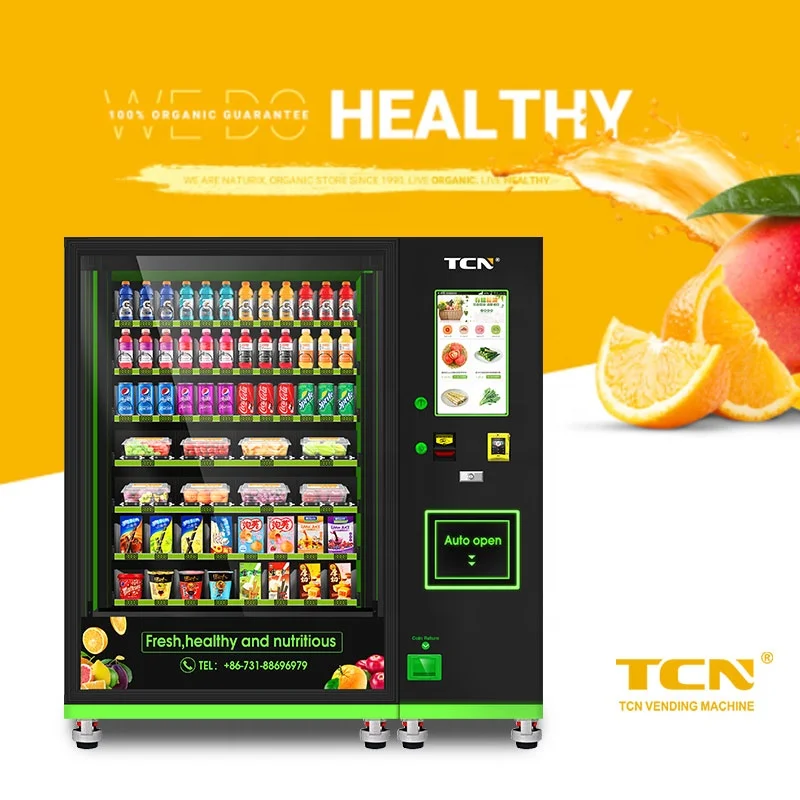 TCN automatic cold fresh food vending machines for sale