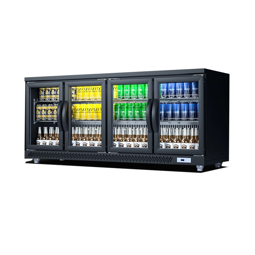 Rebirth Wholesale 30L air cooling glass door portable mini bar fridge for home