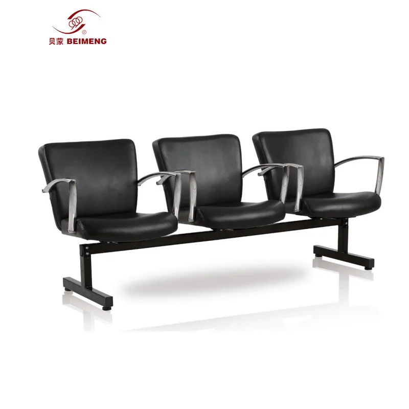 BEIMENG  Barber shop beauty salon hospital beam seat gang chair for office reception waiting bench