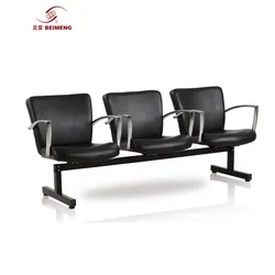 BEIMENG  Barber shop beauty salon hospital beam seat gang chair for office reception waiting bench