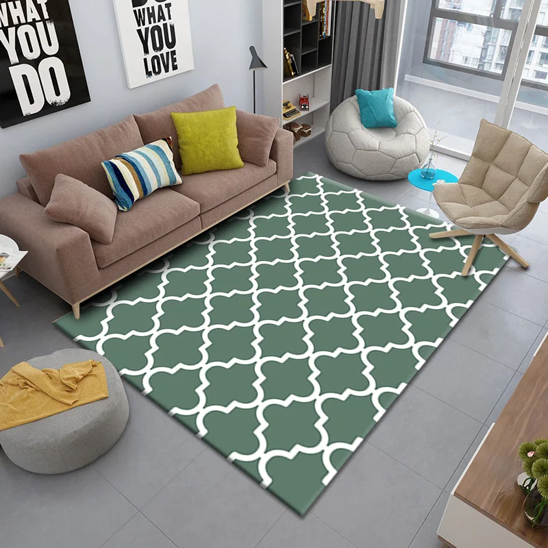 Оптовая продажа, современные коврики в скандинавском стиле для домашнего декора, тканые ковры из полиэстера ручной работы для гостиной и гольфа, цена использования