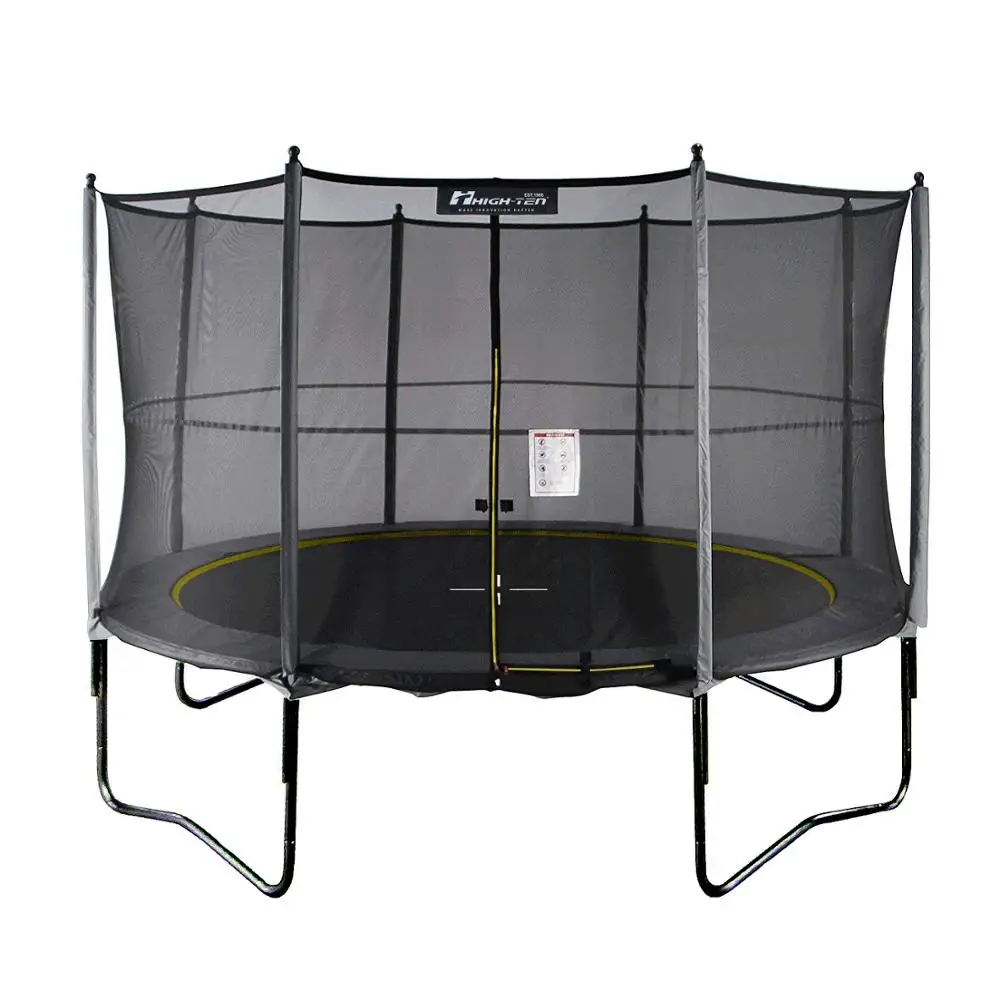 Заводская поставка большой круглый батут 12 футов с сеткой для хранения