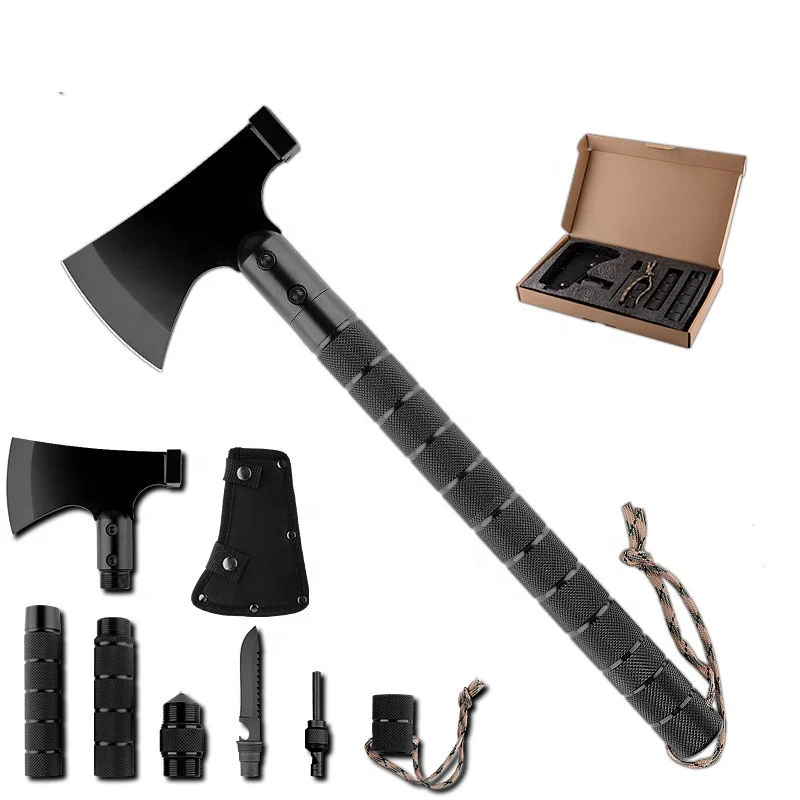 Outdoor multi-purpose camping axe
