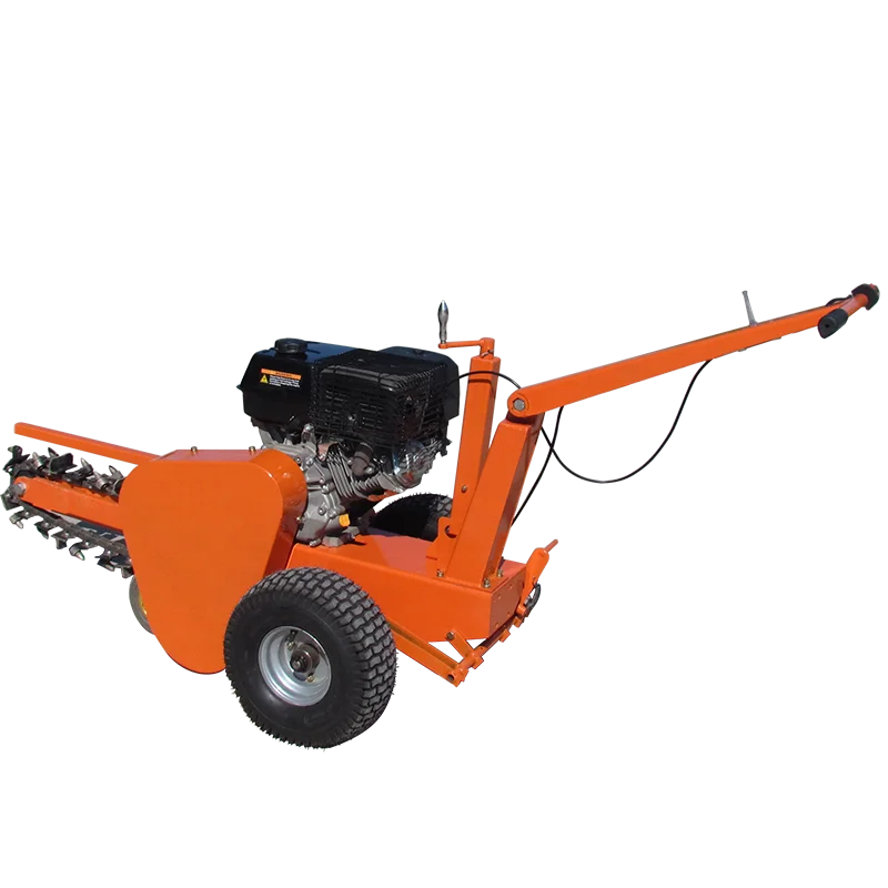 Sinolink GT1500  15hp automatic mini walking trencher machine for sale