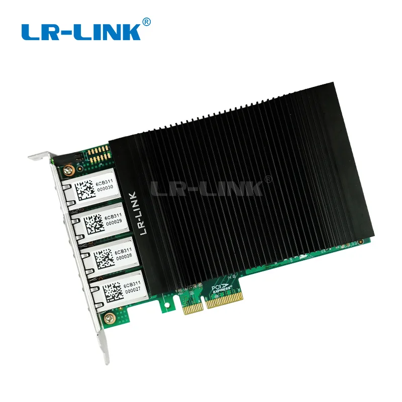 100 м/1000 м PCI Express 4 порта Карта
