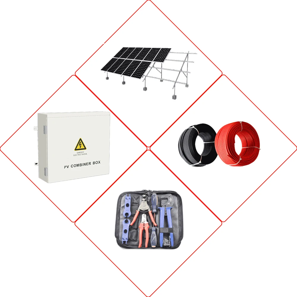 Sweden 30KW residential commercial napelem mount brackets aluminum 15kw 20kw 30kw on grid solar power system kit