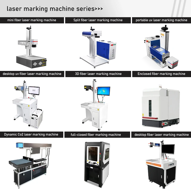 Fiber Marker 30w 50w 60w 100w JPT M7 Split Desk MOPA fiber laser color marking machines Price