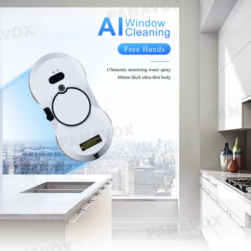 Factory Direct Sale Home Cleaning Robot EU/UK/US/AU Plug Robot Window Spray Glass Cleaning Machine