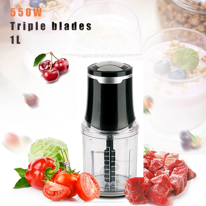 Household Kitchen Accessories Food Process Electric Vegetable Chopper Cutter Online Meat Grinder Vegetable Tools