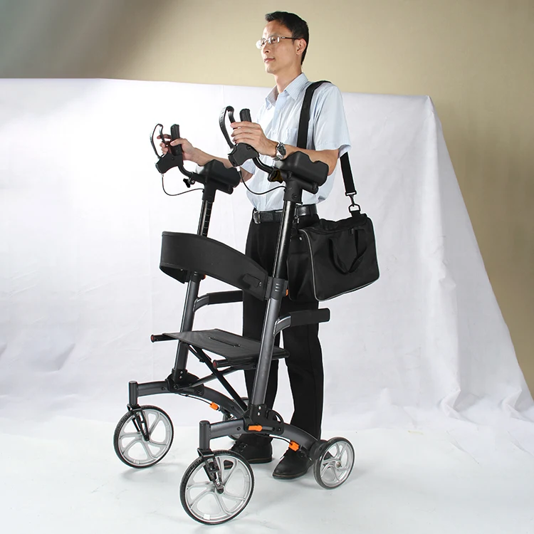Sinway Carbon Rollator For Enhanced Mobility Upright Walker